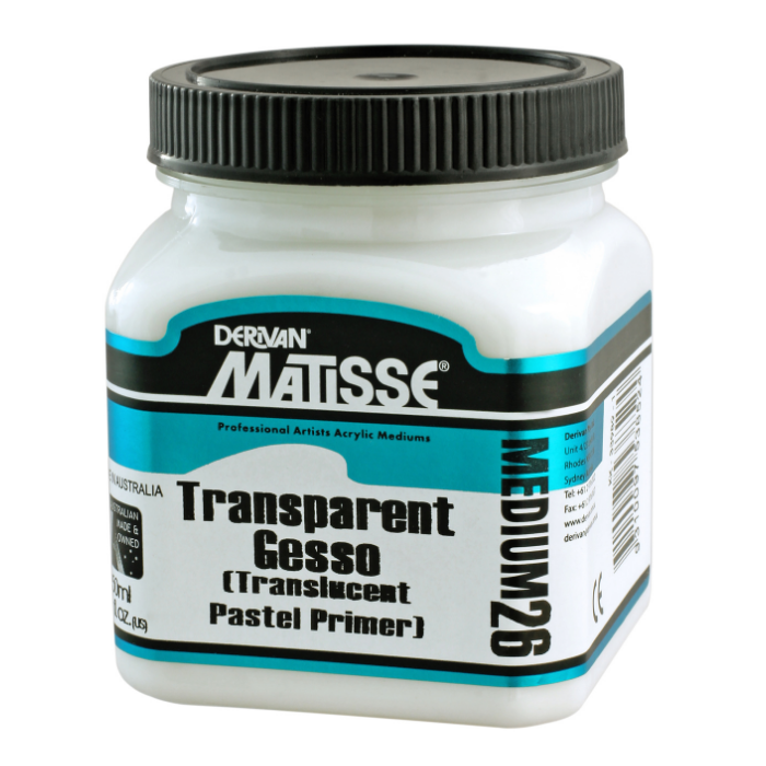 MM26 Transparent Gesso Pastel Primer Matisse